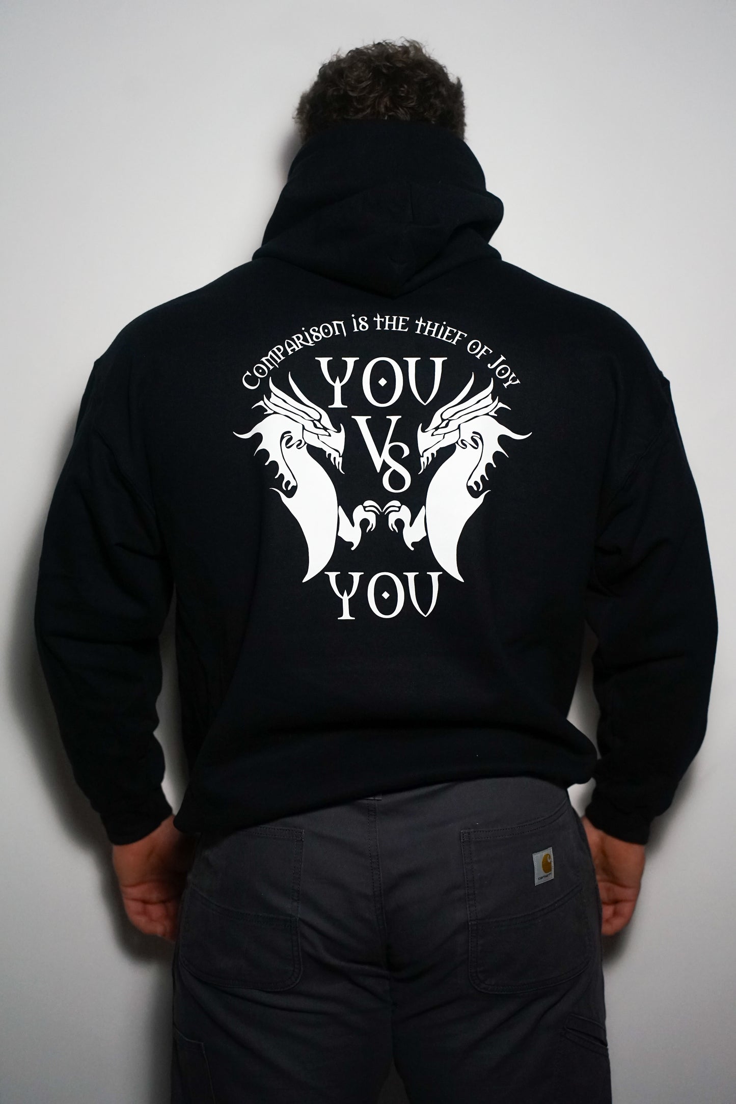 You vs You Signature Hoodie - Black