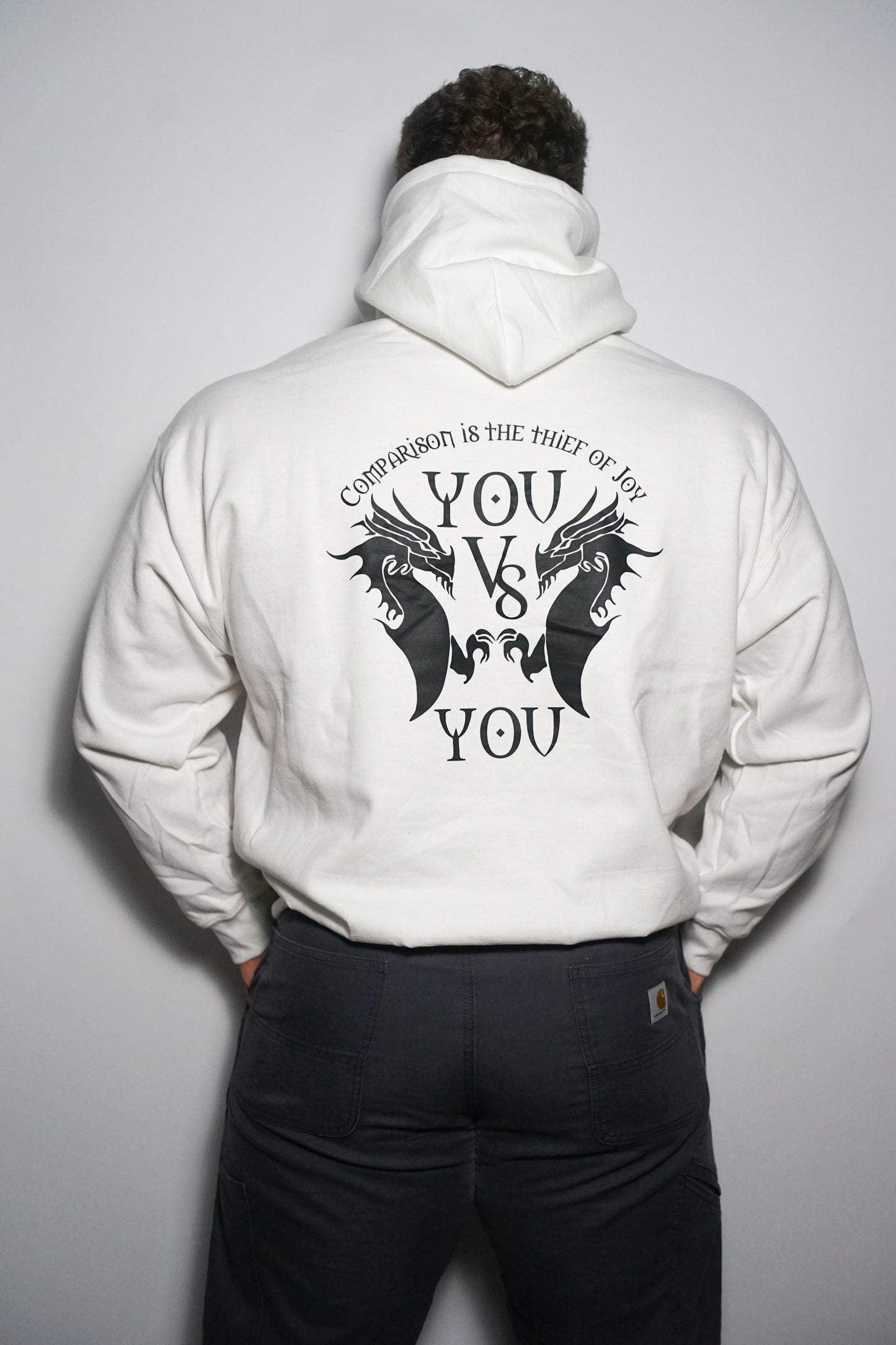 You vs You Signature Hoodie - White